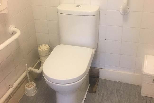 new toilet installation orpington