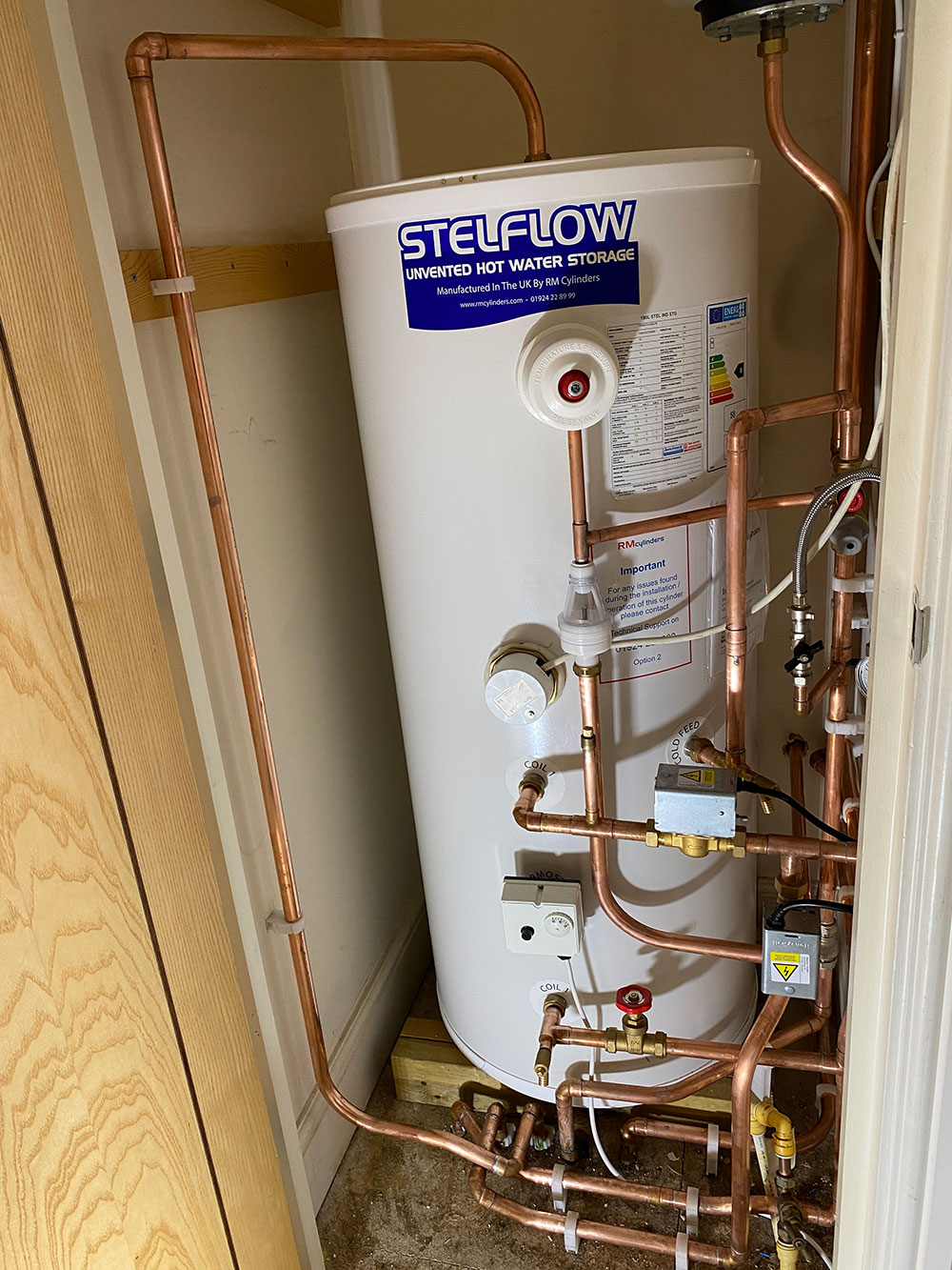 Unvented System Installation Everest Heating & Plumbing
