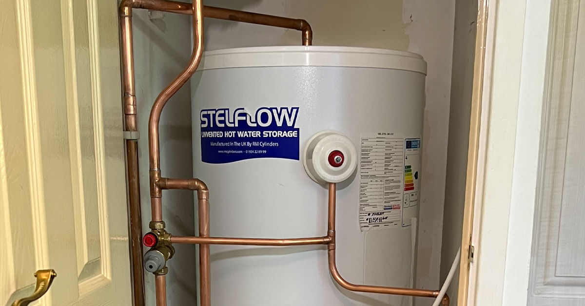 hot water cylinder replacement dartford