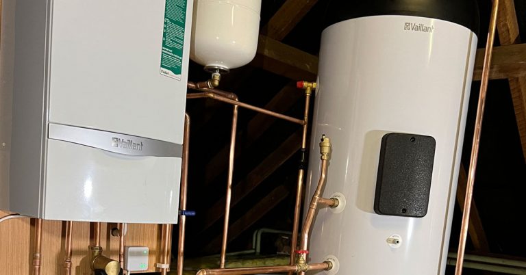 unvented cylinder installation longfield